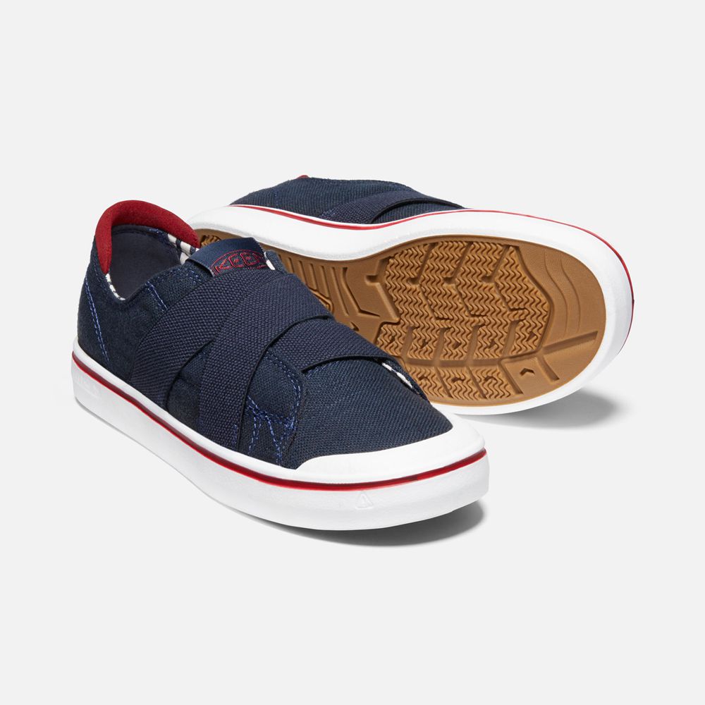 Keen Slip-On Kadın Lacivert/Beyaz - Elsa Iv Gore - Türkiye HRUK37952